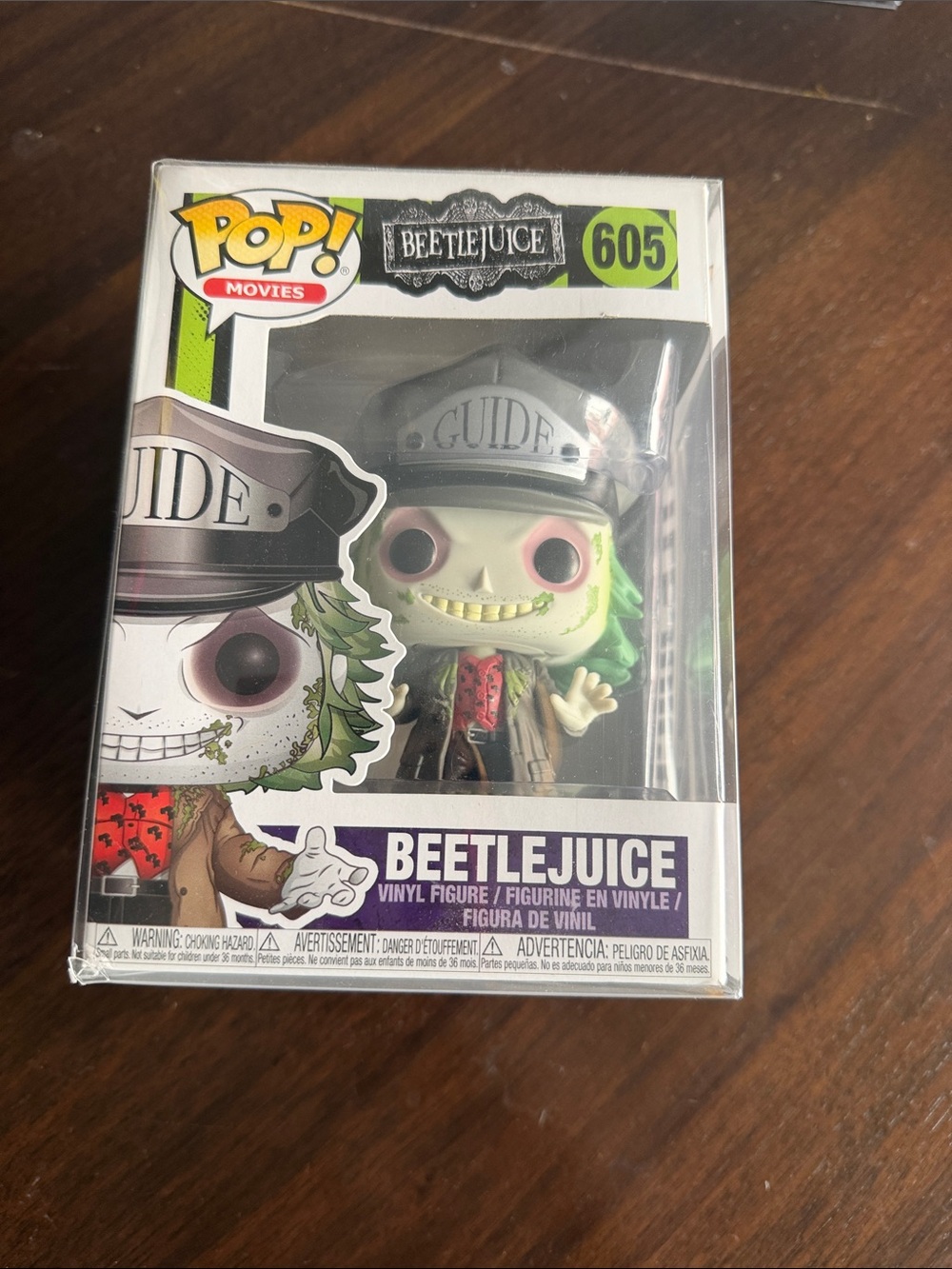 Funko Pop! Beetlejuice Vinyl Figure — Green, Purple, White, Black